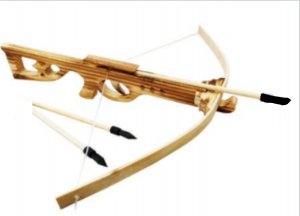 tomdorix Kusza Drewniana Dla Rycerza Łuk+3 Bełty Tarcza 2