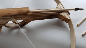 tomdorix Kusza Drewniana Dla Rycerza Łuk+3 Bełty Tarcza 5