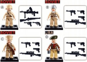 tomdorix Klocki Wojskowe Figurki Militarne Żołnierze 2