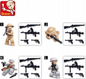 tomdorix Klocki Wojskowe Figurki Militarne Żołnierze 4