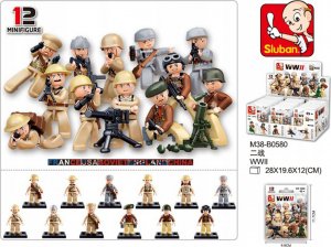 tomdorix Klocki Wojskowe Figurki Militarne Żołnierze 5