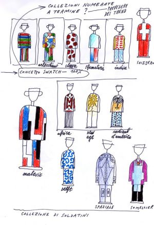 ALESSANDRO M. Korkociąg do butelek czerwono-biały z chromowaną rączką Pan-AAM23 R 3