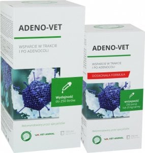 Vet Animal Adeno vet 500 ml wsparcie w trakcie i po adenocoli 1