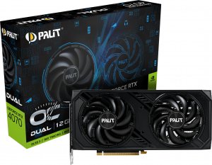 Karta graficzna Palit GeForce RTX 4070 Dual OC 12GB GDDR6X (NED4070S19K9-1047D) 1