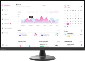 Monitor Lenovo D32-40 (66FCGAC2EU) 2