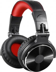 Słuchawki OneOdio Pro10 czerwone 2
