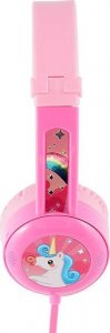 Słuchawki BuddyPhones Słuchawki przewodowe dla dzieci BuddyPhones Travel (różowe) 2