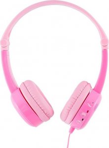 Słuchawki BuddyPhones Słuchawki przewodowe dla dzieci BuddyPhones Travel (różowe) 3