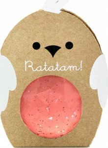 Ratatam Piłka mini kauczukowa 4 cm Ptak różowy 1
