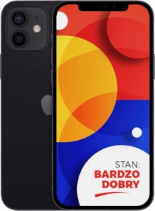 Smartfon Apple Apple iPhone 12 Black 64GB Smartfon - Stan Bardzo Dobry 11