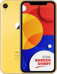 Smartfon Apple Apple iPhone XR Yellow 64GB Smartfon - Stan Bardzo Dobry 1