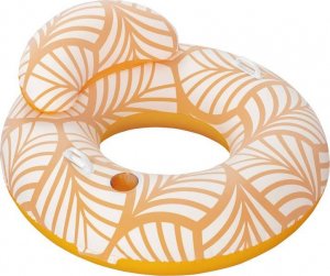 Bestway Koło do pływania z oparciem 1,18m pomarańczowe 3