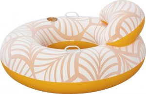 Bestway Koło do pływania z oparciem 1,18m pomarańczowe 4