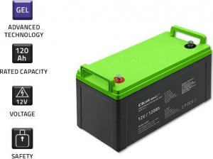 Qoltec Akumulator żelowy | 12V | 120Ah | GEL 3