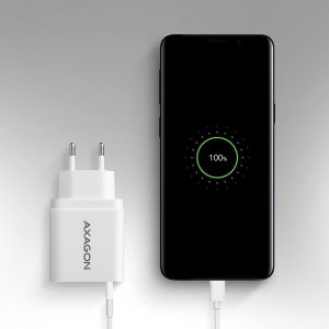 Ładowarka Axagon ACU-QC19W Ładowarka sieciowa QC 19W, 1x port USB-A, QC3.AFC/FCP/SMART, Biała 6