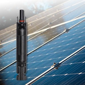 Qoltec Konektor solarny z bezpiecznikiem, złšcze MC4 1000V 30A 7