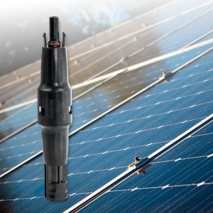 Qoltec Konektor solarny z bezpiecznikiem, złšcze MC4 1500V 30A 7