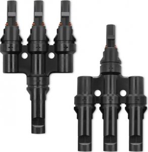 Qoltec Konektor solarny, złšcze MC4, typ T 1000V 30A - komplet 4