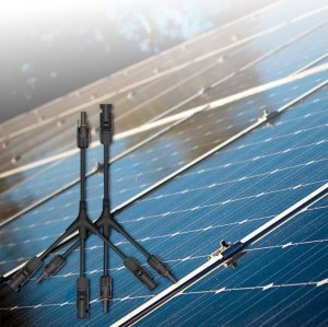 Qoltec Konektor solarny, złšcze MC4, typ Y, 1000V 30A komplet 2