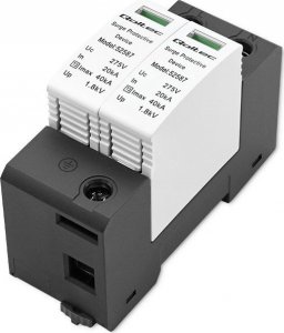 Qoltec Ogranicznik przepięć AC | 2P | 275V | T2 | B+C 5