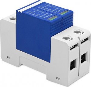 Qoltec Ogranicznik przepięć DC | 2P | 1000V | T2 | B+C 6