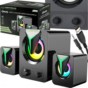 Głośniki komputerowe Esperanza Soprano 2.1 (EGS107) 7