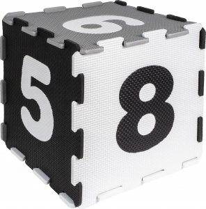 Smily Play Mata piankowa Cyfry Czerń i biel 3