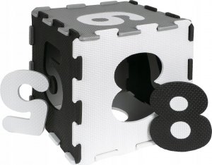 Smily Play Mata piankowa Cyfry Czerń i biel 4