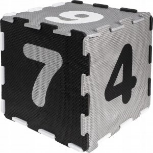 Smily Play Mata piankowa Cyfry Czerń i biel 5