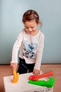 Hencz Toys Miękkie narzędzia pastelowe 5