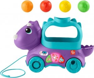 Fisher Price Zabawka interaktywna Dinu skaczące piłeczki 3