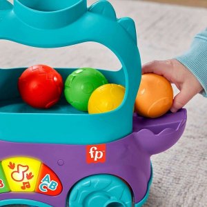 Fisher Price Zabawka interaktywna Dinu skaczące piłeczki 4