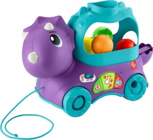 Fisher Price Zabawka interaktywna Dinu skaczące piłeczki 5