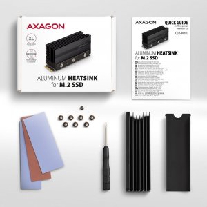 Axagon Radiator do dysku M.2 SSD 2280 (CLR-M2XL) 5