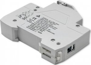 Qoltec Podstawa bezpiecznikowa z diodš + bezpiecznik DC | 1P | 1000V | 30A | 10x38 | solar 7
