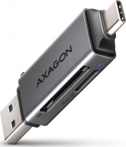 Czytnik Axagon kart zewnętrzny USB 3.2 Gen 1 Type-C + Type-A SD/microSD 1