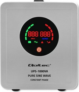 UPS Qoltec Pure Sine Wave 1000VA (50717) 12