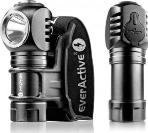 Latarka czołowa EverActive Latarka ręczna/czołowa LED FL-55R Dripple ładowalna 500 lumenów 2