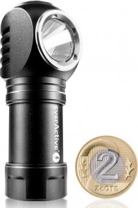 Latarka czołowa EverActive Latarka ręczna/czołowa LED FL-55R Dripple ładowalna 500 lumenów 8