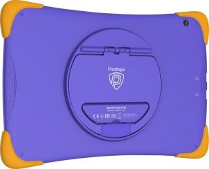 Tablet Prestigio SmartKids Pro, 10.1" (1280x800) IPS, Android 11, up to 1.6GHz 8-core Spreadtrum SC9863a, 3/32GB, BT 4.2, WiFi, USB-C, microSD card slot, Single SIM card, call function, 0.3MP front cam + 2.0MP rear cam, 6000mAh bat, violet-yellow 12