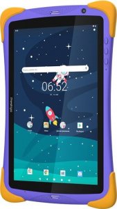 Tablet Prestigio SmartKids Pro, 10.1" (1280x800) IPS, Android 11, up to 1.6GHz 8-core Spreadtrum SC9863a, 3/32GB, BT 4.2, WiFi, USB-C, microSD card slot, Single SIM card, call function, 0.3MP front cam + 2.0MP rear cam, 6000mAh bat, violet-yellow 5