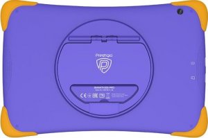 Tablet Prestigio SmartKids Pro, 10.1" (1280x800) IPS, Android 11, up to 1.6GHz 8-core Spreadtrum SC9863a, 3/32GB, BT 4.2, WiFi, USB-C, microSD card slot, Single SIM card, call function, 0.3MP front cam + 2.0MP rear cam, 6000mAh bat, violet-yellow 10