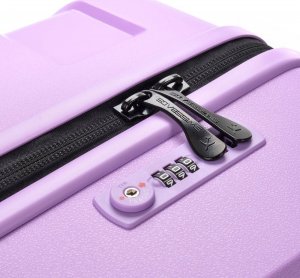 SwissBags Duża Walizka SwissBags Tourist 75cm Fioletowa 6