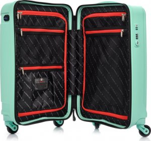 SwissBags Walizka kabinowa Tourist 55cm miętowa 4
