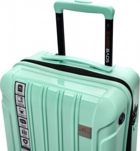 SwissBags Walizka kabinowa Tourist 55cm miętowa 5