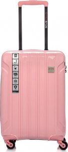 SwissBags Walizka kabinowa Tourist 55cm różowa 2