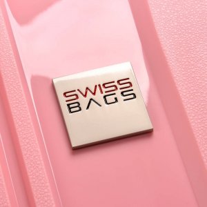 SwissBags Walizka kabinowa Tourist 55cm różowa 9