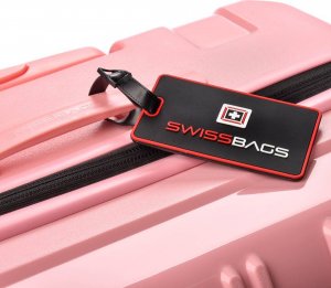 SwissBags Walizka duża Tourist 75cm różowa 7