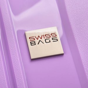 SwissBags Walizka kabinowa Tourist 55cm fioletowa 9