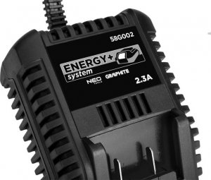 Graphite Zestaw Energy+: akumulator 2 Ah z ładowarką 58GE131-1 8